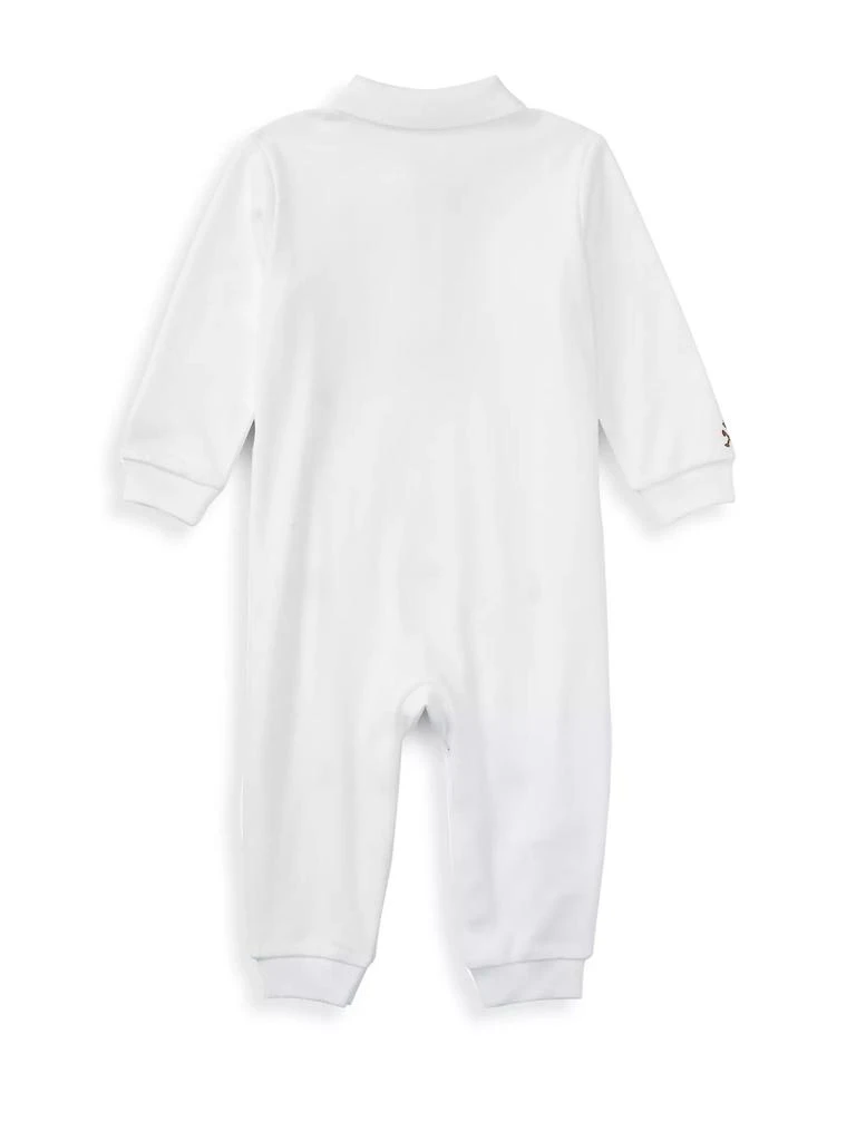 Ralph Lauren Baby Boy's Embroidered Cotton Coverall 2