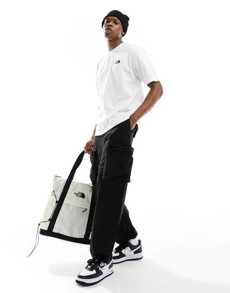 The North Face The North Face Simple Dome logo oversized t-shirt in white 4