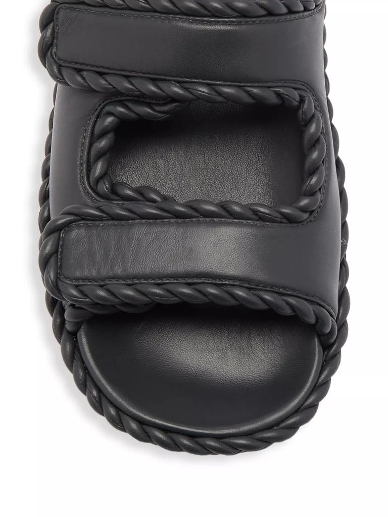 Bottega Veneta Twisted Leather Slingback Sandals 4