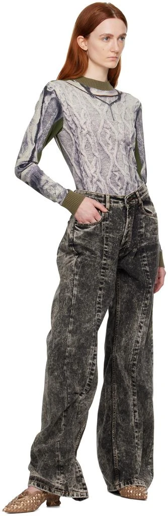 Y/Project SSENSE Exclusive Gray Jeans 4