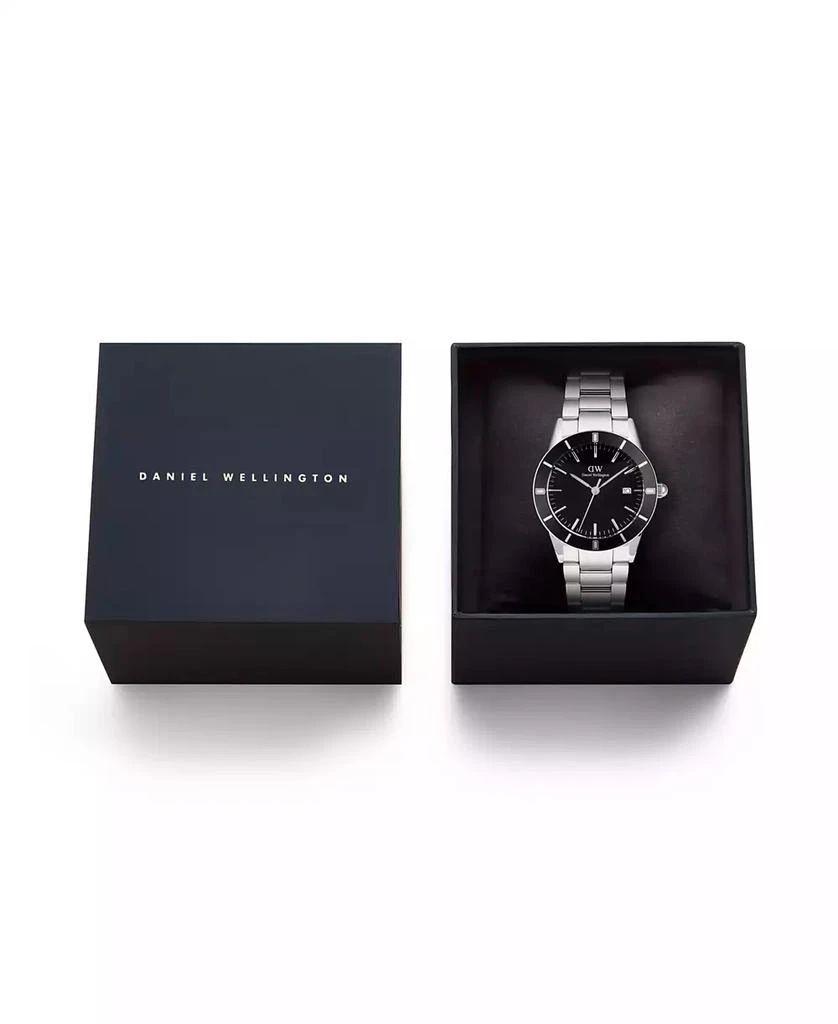 Daniel Wellington Men's Analog Silver Tone Stainless-Steel Watch, 40mm 6