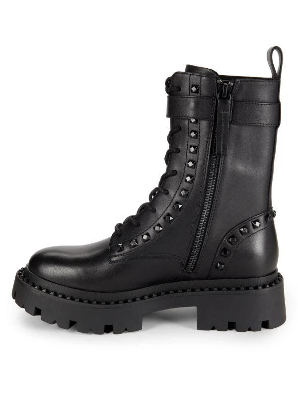 Ash Studded Leather Combat Boots 4