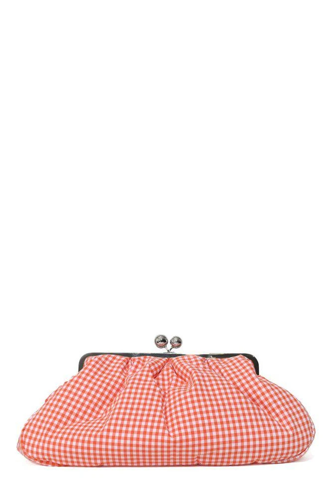 Weekend Max Mara Weekend Max Mara Wkabeta Large Vichy Checked Bag