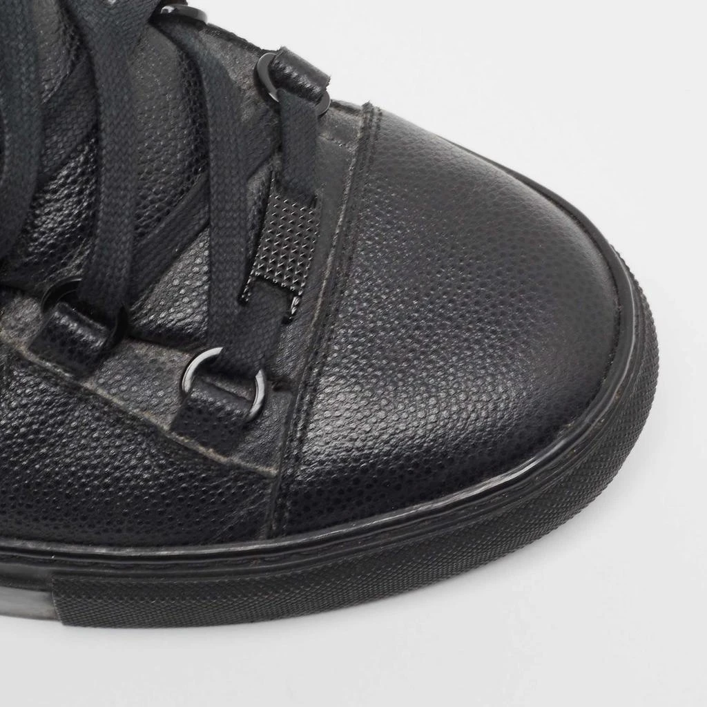 Balenciaga Balenciaga Black Leather Arena High Top Sneakers Size 43 8