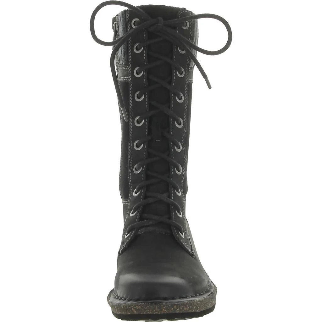 Aetrex Elsa Womens Leather Knit Mid-Calf Boots 2