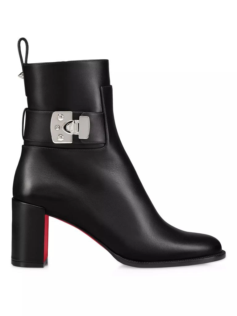 Christian Louboutin Booty Lock 70MM Leather Boots 1