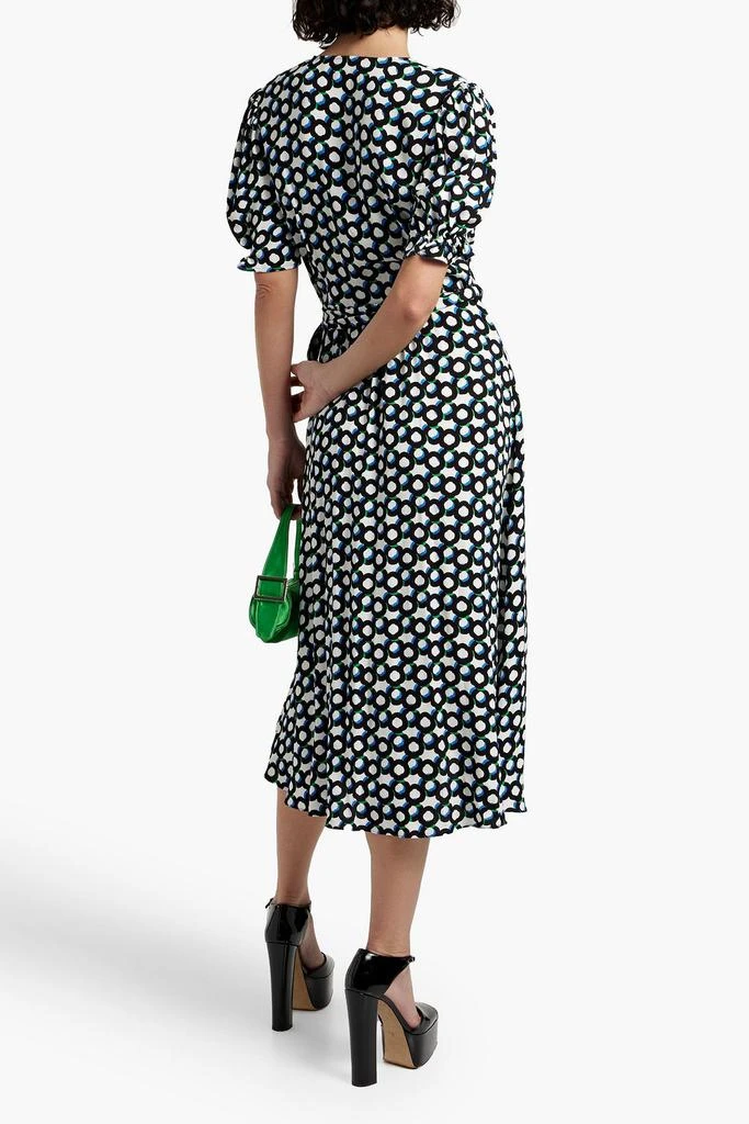 Diane von Furstenberg Sammie printed crepe midi dress 3
