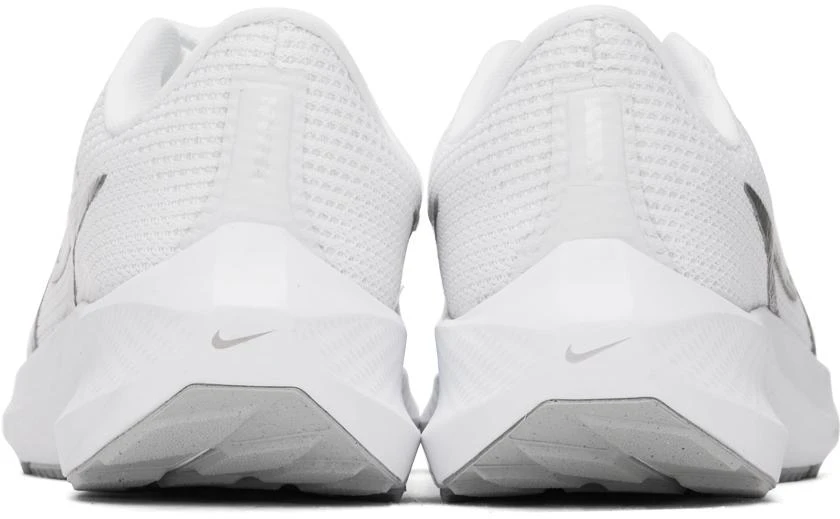 NIKE White Pegasus 40 Sneakers 2