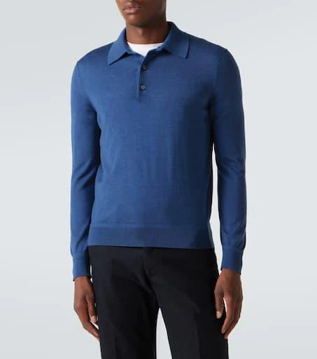Tom Ford Cashmere and silk polo sweater 3