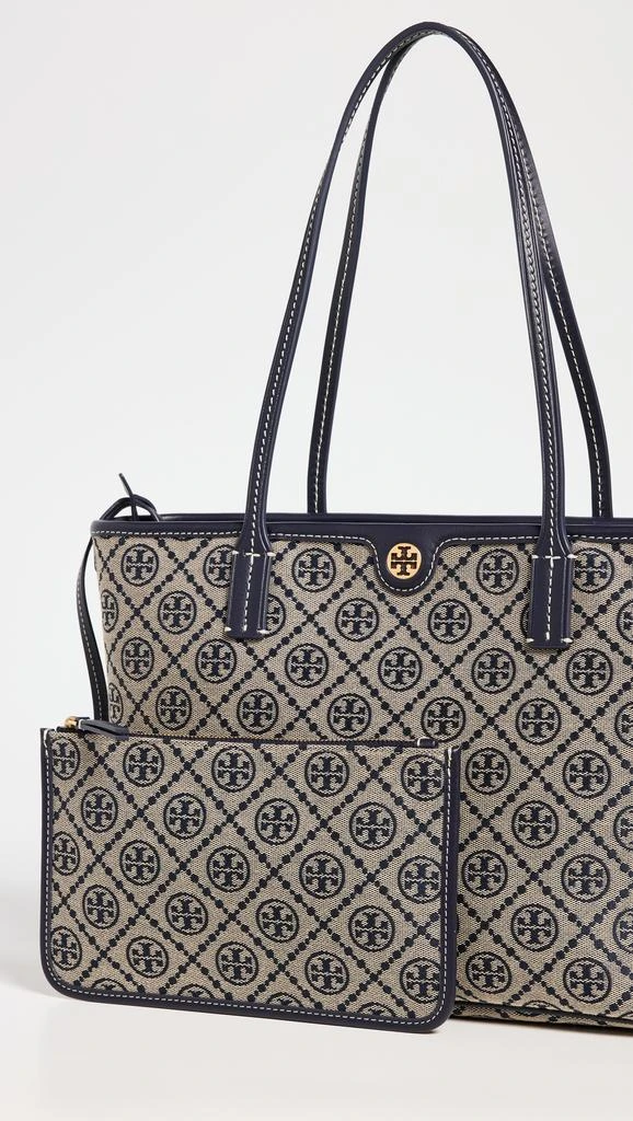 Tory Burch T Monogram Small Zip Tote 4