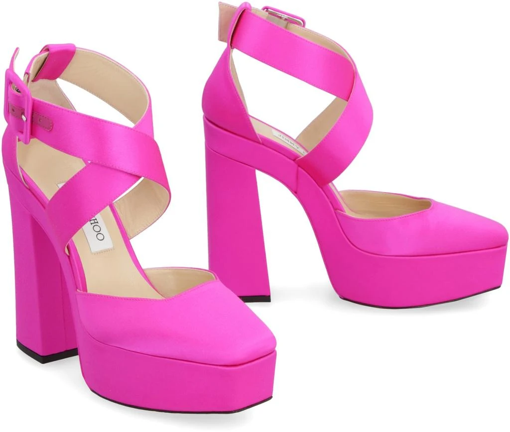 Jimmy Choo Gian Satin Sandals 3