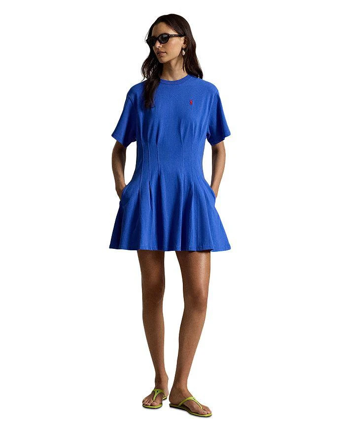 Ralph Lauren Shaped Cotton Jersey Tee Dress