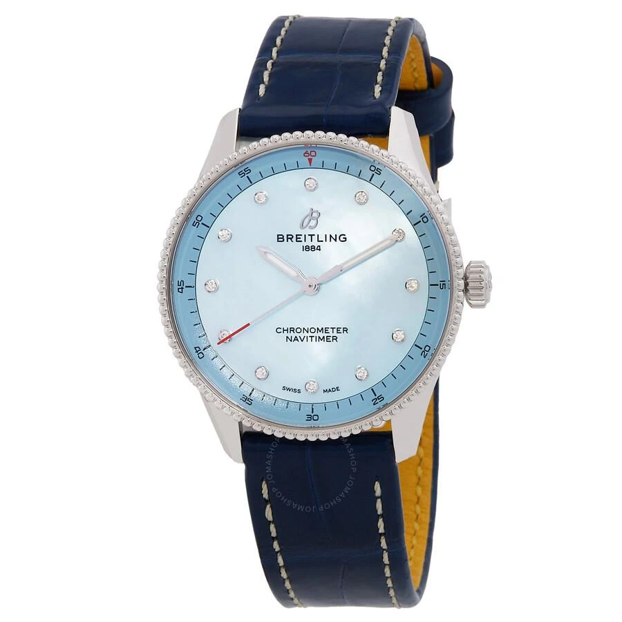 BREITLING Navitimer Quartz Chronometer Diamond Ladies Watch A77320171C1P1 1