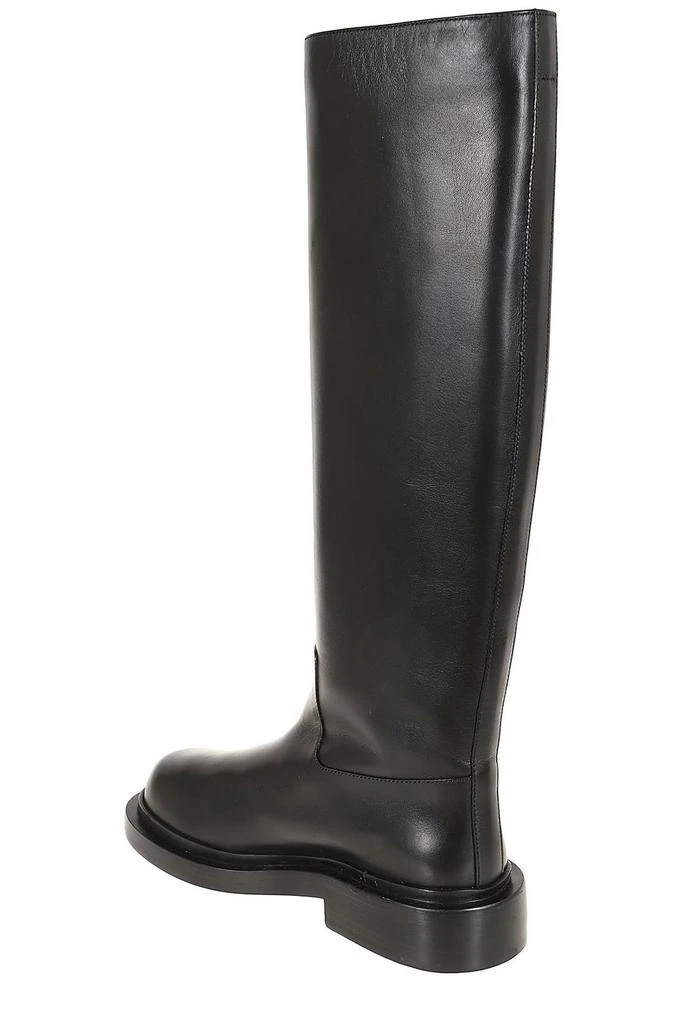 Jil Sander Jil Sander Round Toe Knee-High Boots 3