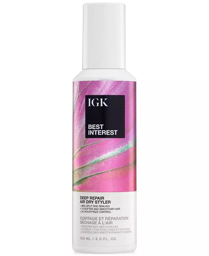 IGK Hair Best Interest Deep Repair Air Dry Styler 1