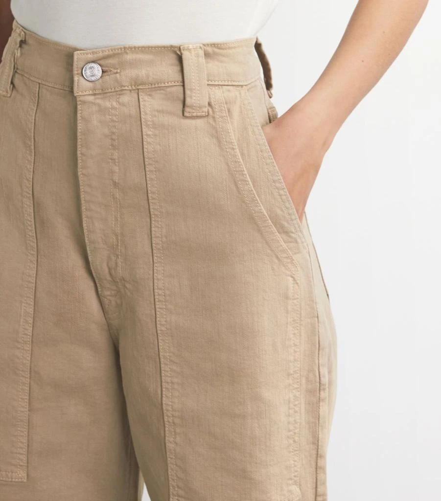 MOTHER The Quartet Breaker Skimp Straight-Leg Jeans 6