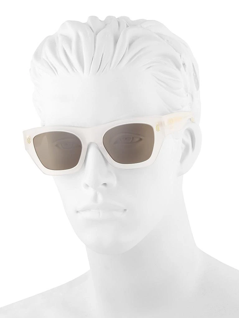 Fendi Fendi Roma 53MM Rectangular Sunglasses 4