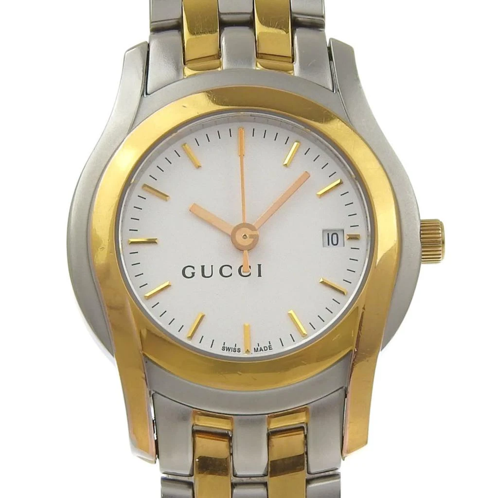 Gucci gold Plated Stainless Steel Wristwatch (Pre-Owned)