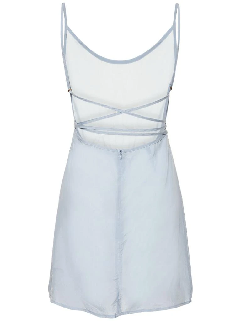 Anemos The Km Japanese Cupro Mini Dress 4