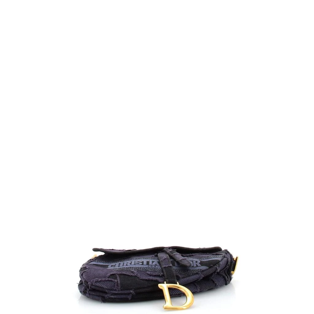 Dior Saddle Handbag Camouflage Embroidered Canvas Medium 4