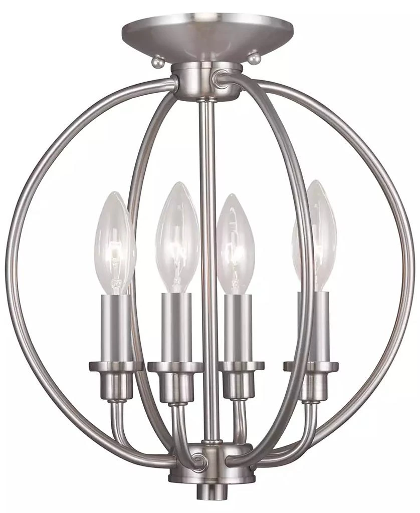 Livex Milania 4-Light Flushmount 2