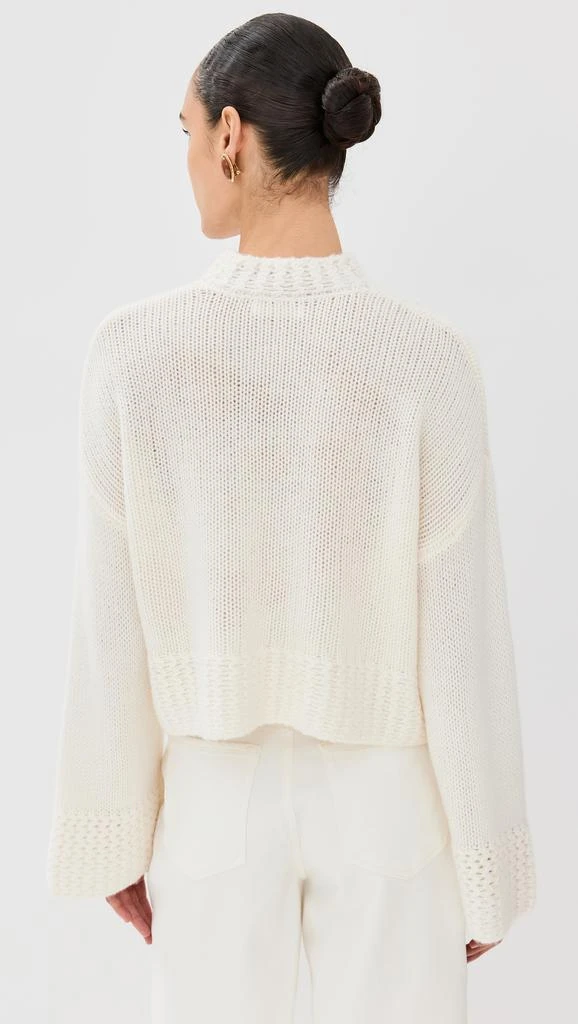Sablyn Phoenix Bell Sleeve Crewneck Cashmere Pullover 2