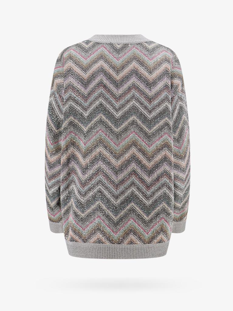 Missoni Oversized sweater with zig zag pattern