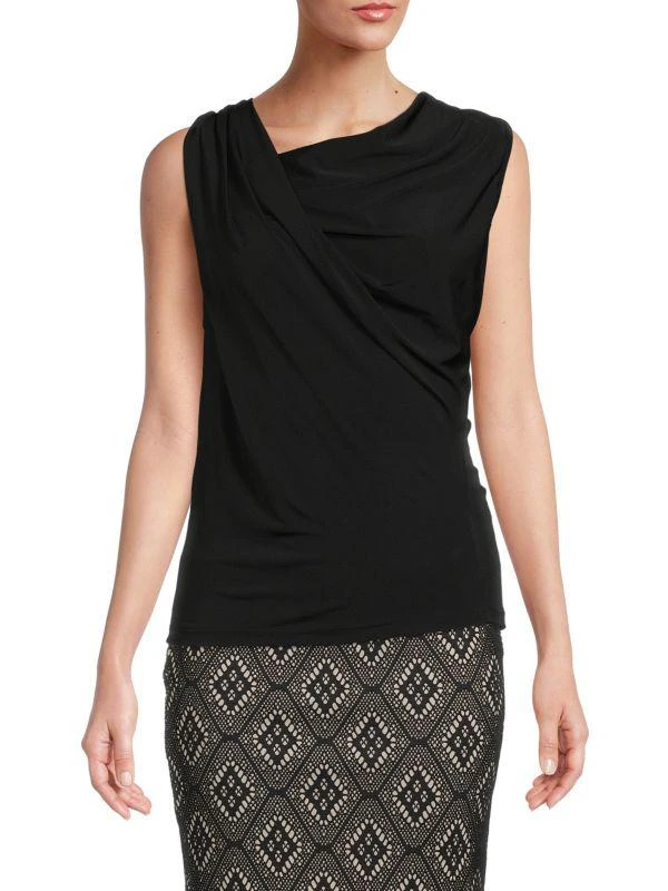 Renee C. Sleeveless Asymmetric Top 1