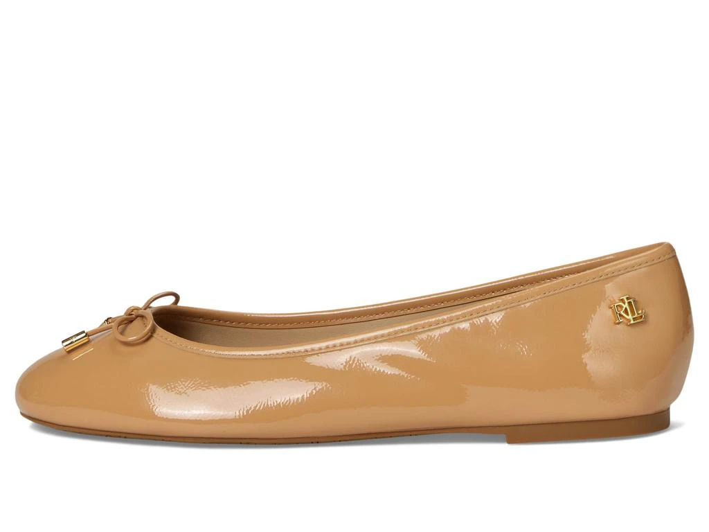 Ralph Lauren Jayna Crinkle Patent Leather Flats 4