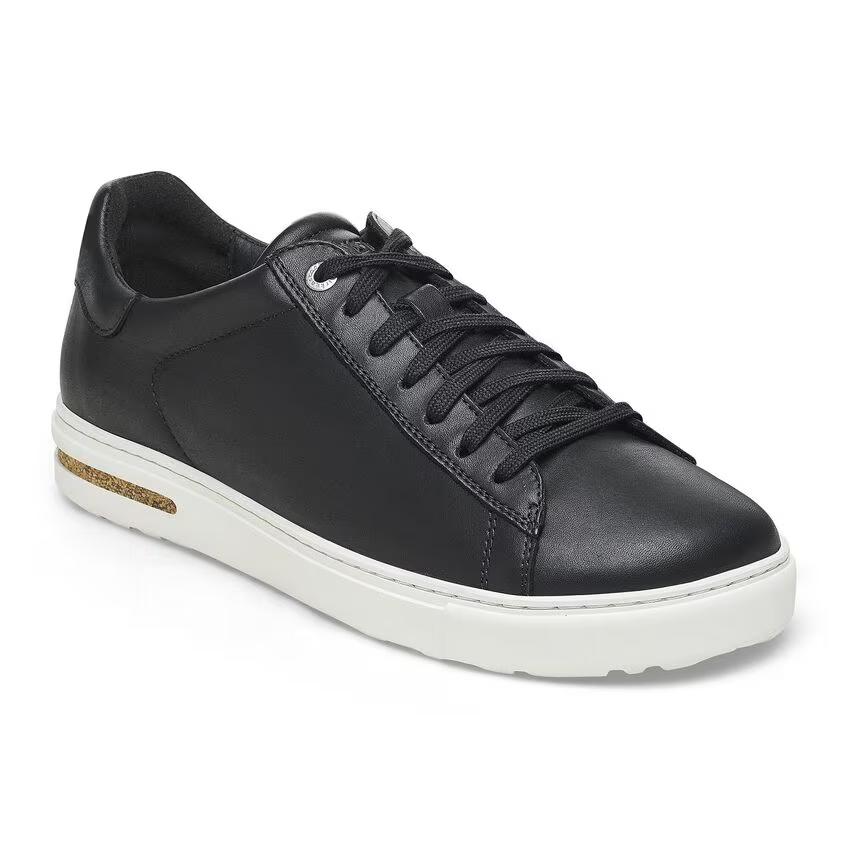 Birkenstock Bend Low 1017721 Sneakers Unisex Black Leather Casual Shoes ZPO2136