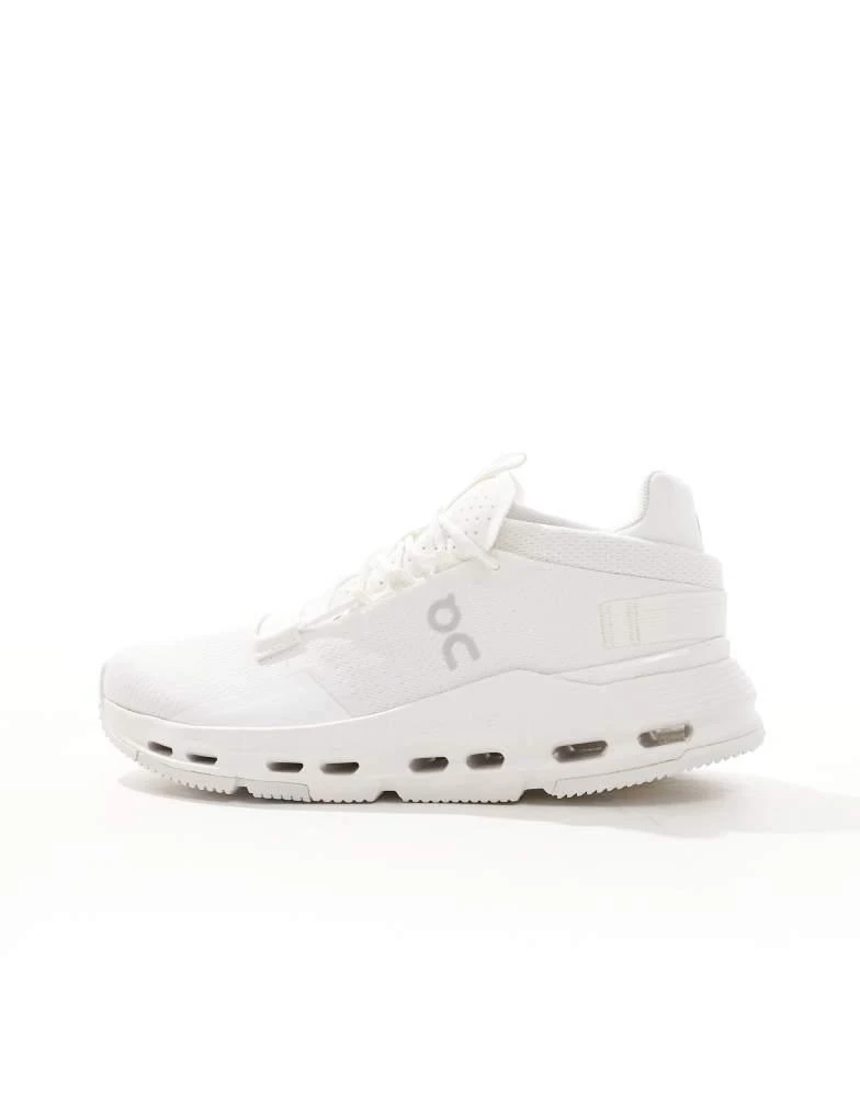 On ON Cloudnova 2 all day trainers in all white 2
