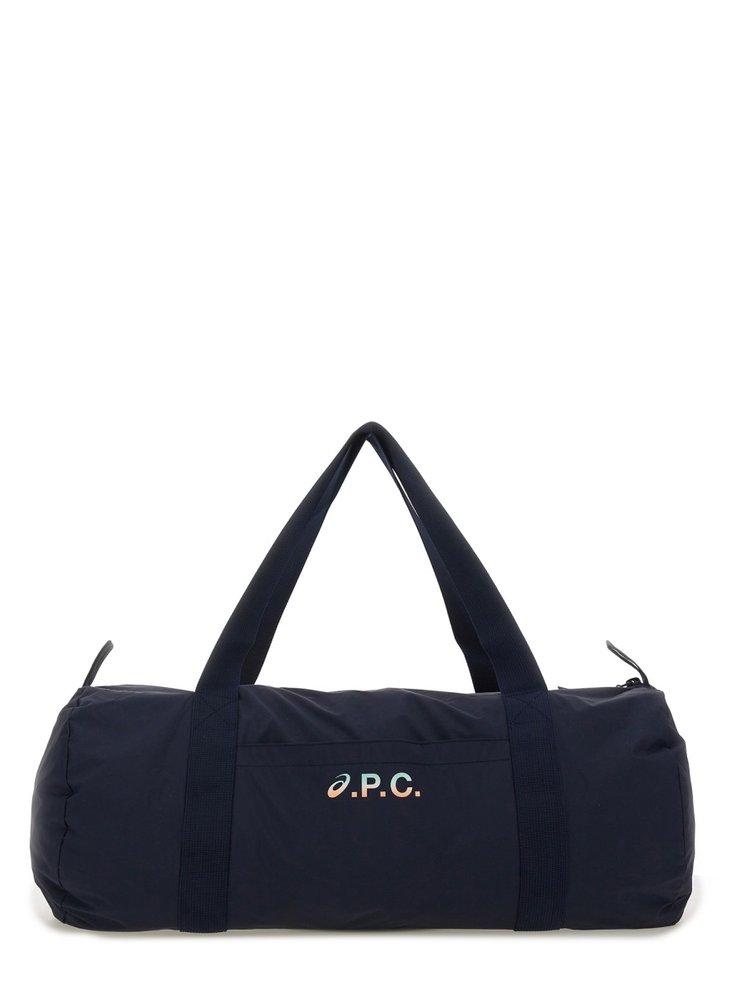 A.P.C. A.P.C. X Asics Logo Printed Zipped Luggage