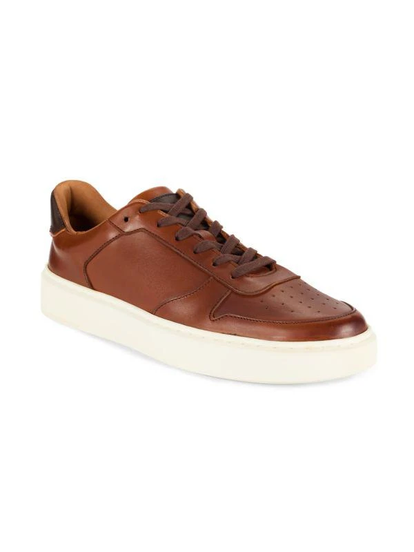 Allen Edmonds Owen Low Top Leather Sneakers 2