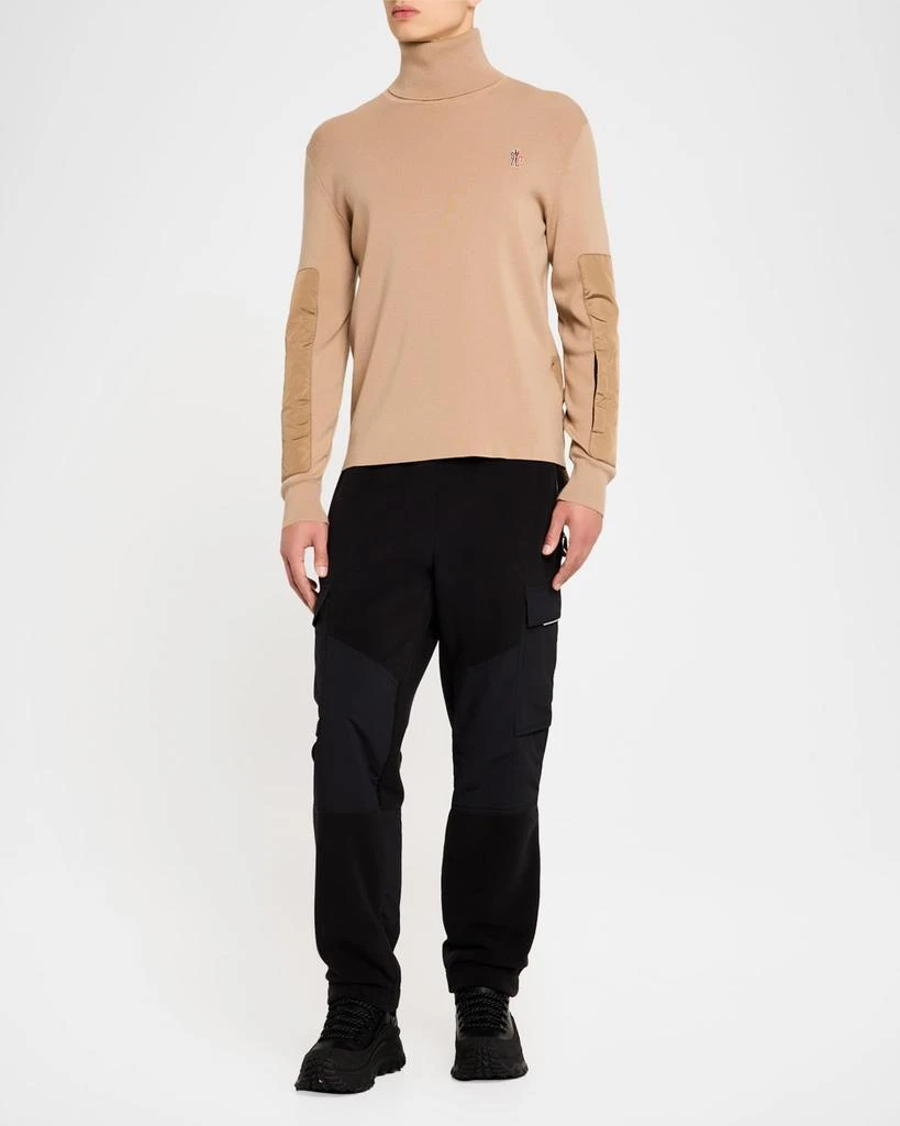 Moncler Men's Turtleneck with Elbow Patches 2
