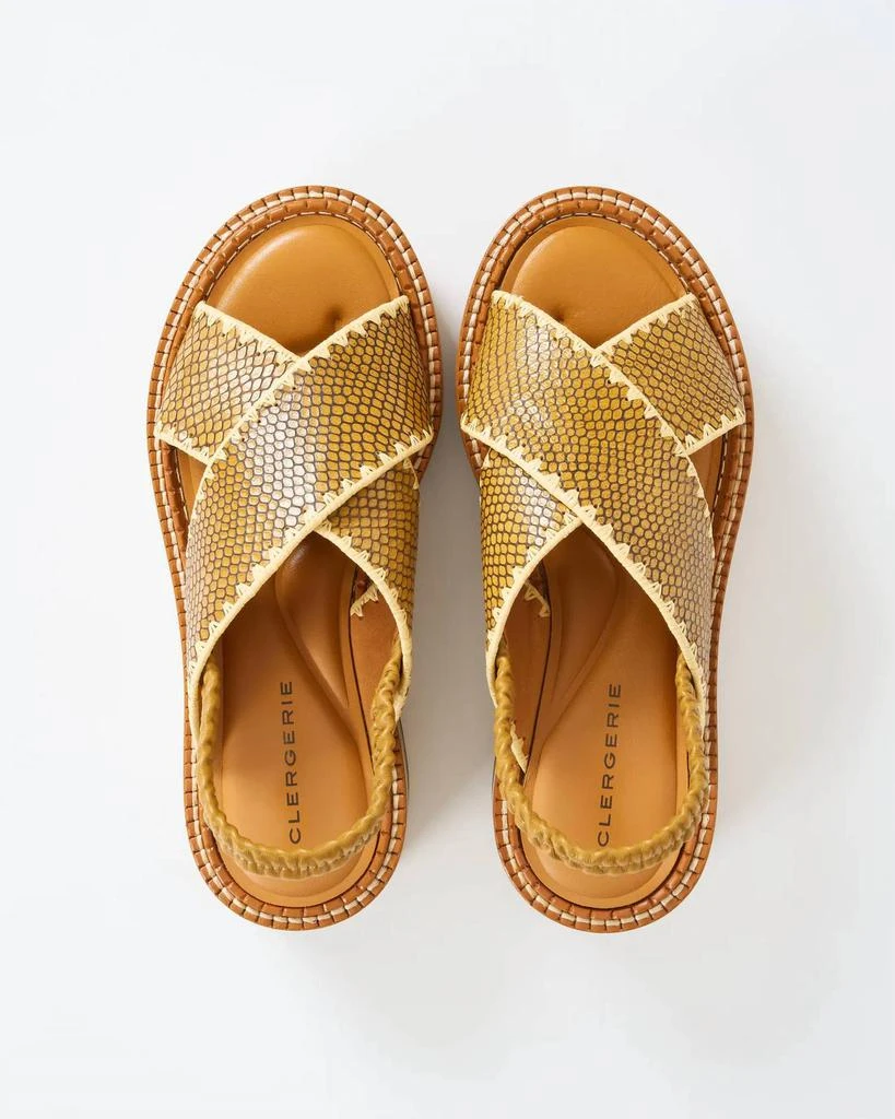 ROBERT CLERGERIE Robert Clergerie - Women's Freedosr Wedge Sandals 4