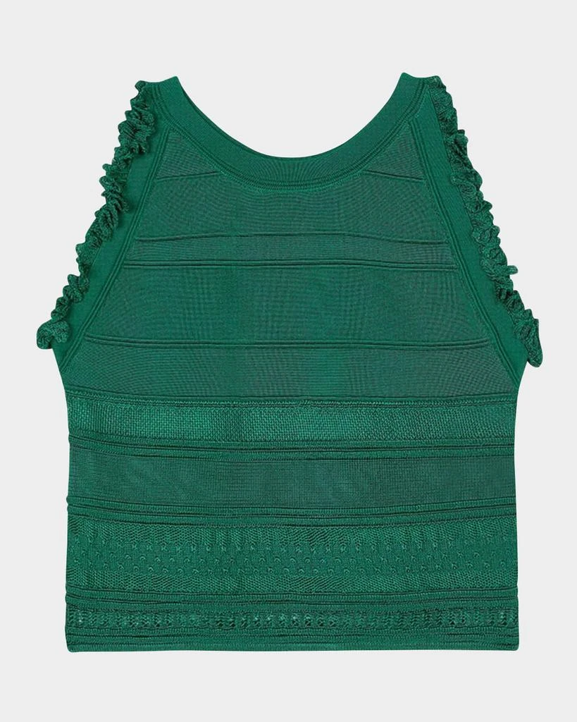 Sandro Madrid Cropped Tank Top 1