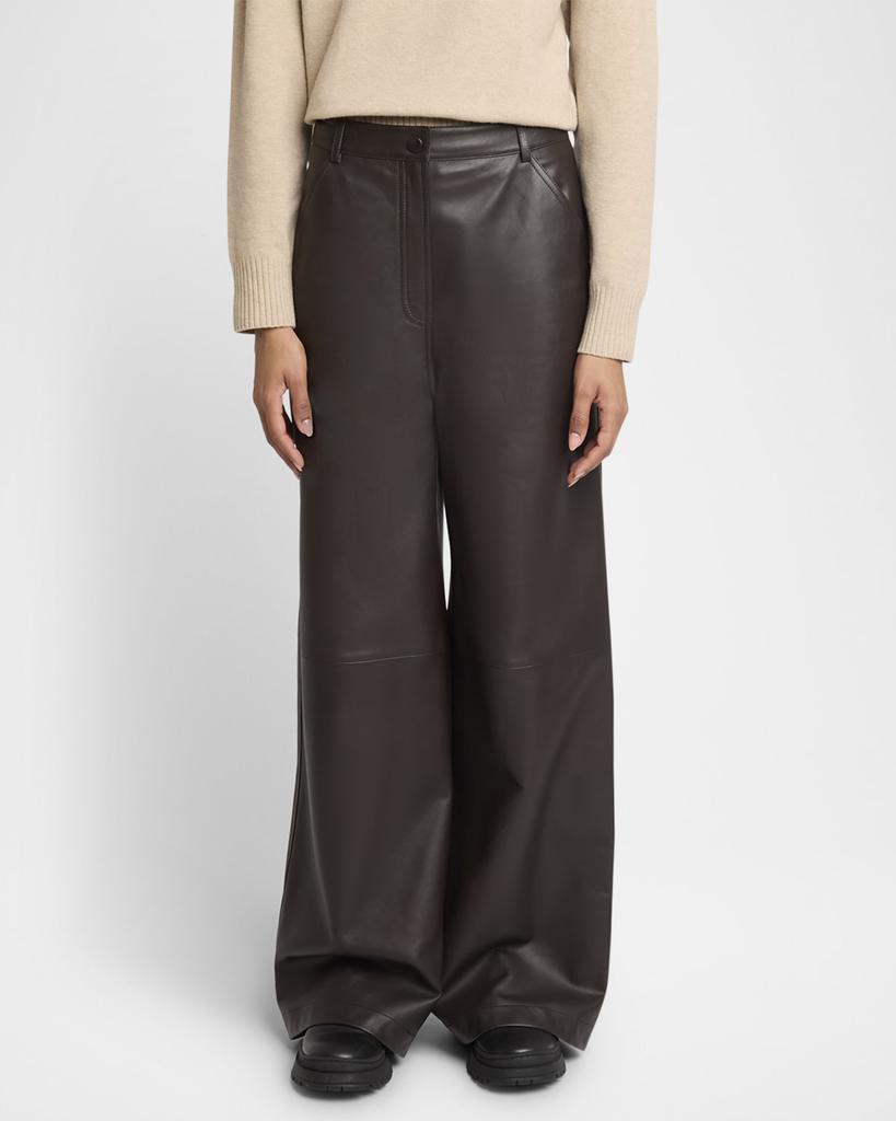 Yves Salomon Leather Pants