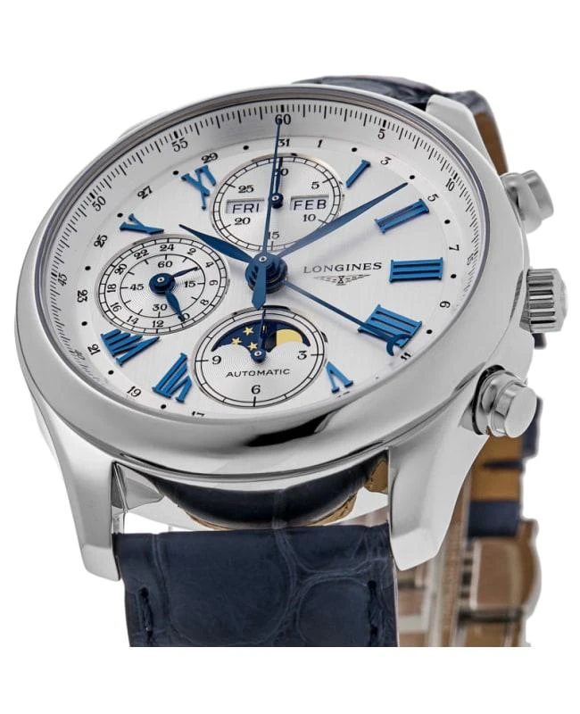 Longines Longines Master Collection Automatic 40mm Silver Dial Leather Strap Men's Watch L2.673.4.71.2 2