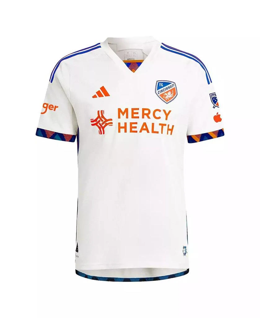 Adidas Men
s Matt Miazga White FC Cincinnati 2024 The Canvas Kit Authentic Player Jersey 2