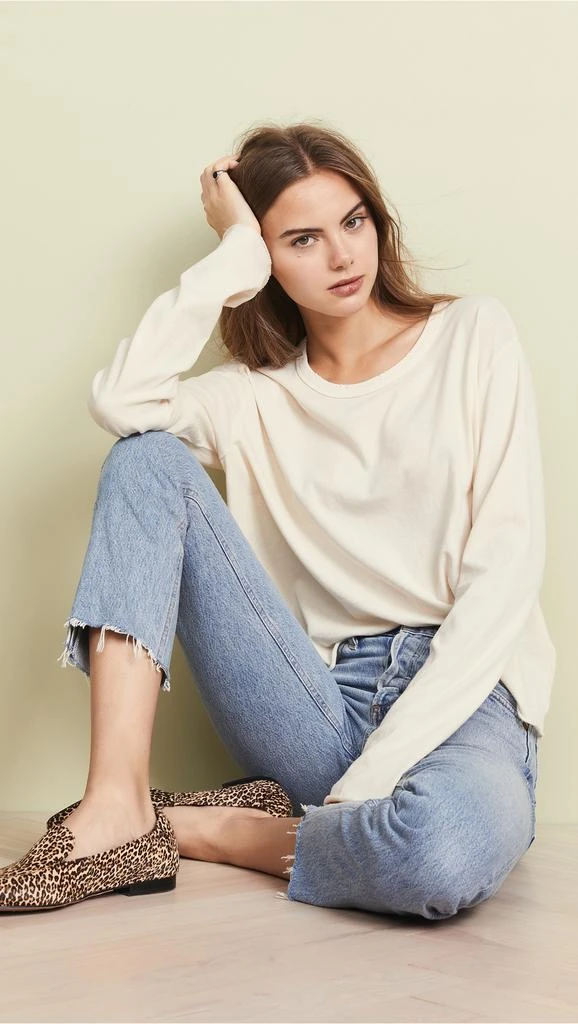 The Great The Long Sleeve Crop Tee 4