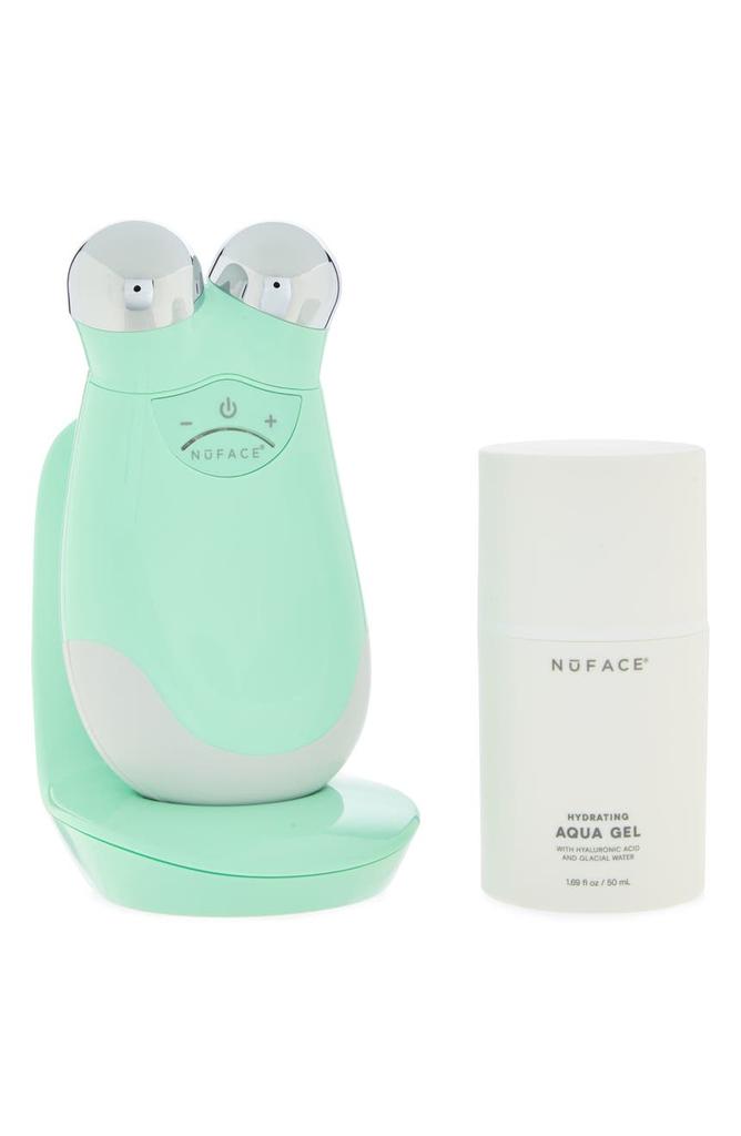 NuFACE® Trinity Smart Advanced Facial Toning Device Set - Seafoam - Refurbished