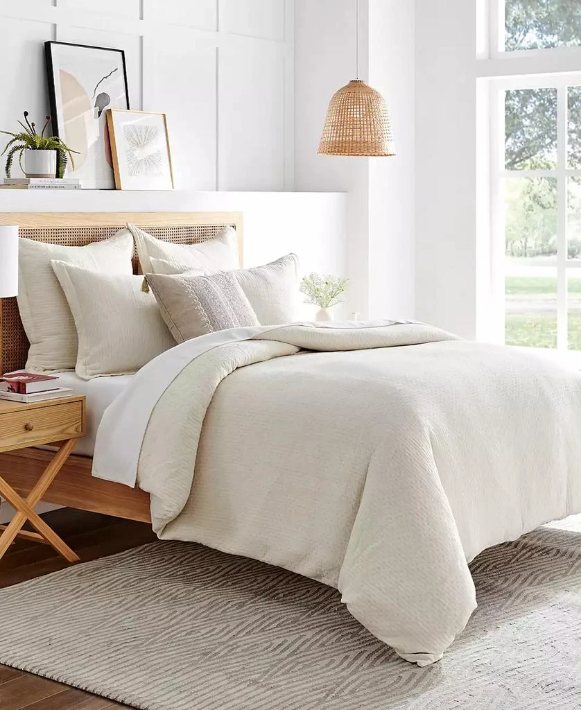 Levtex Reeded 2-Pc. Sham Set, European 3