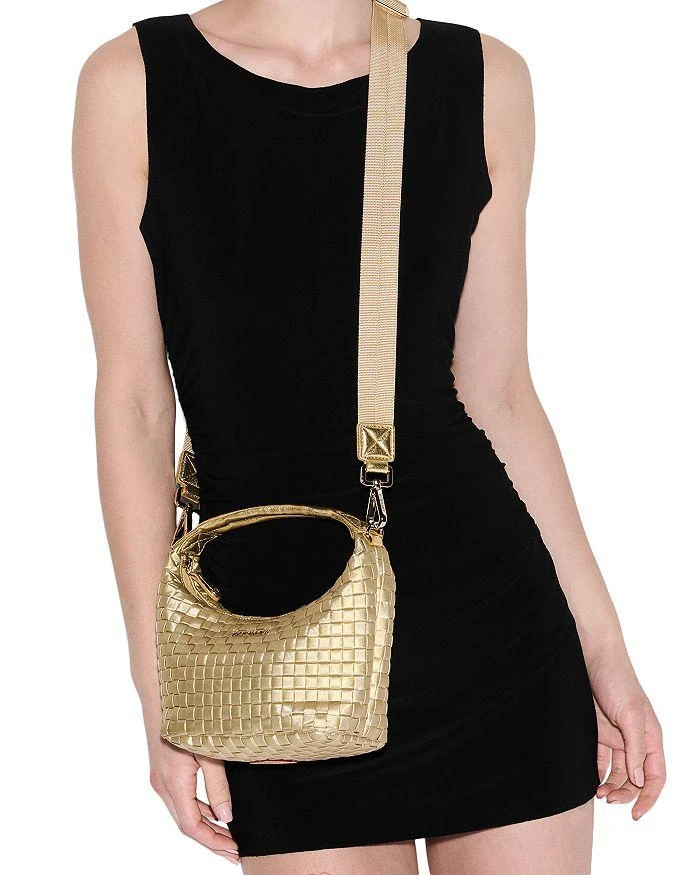 MZ Wallace Mini Woven Hobo Bag 3