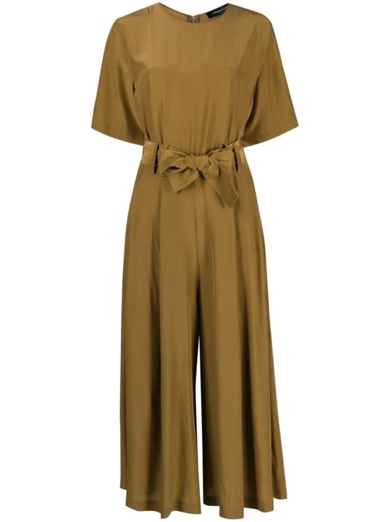 Fabiana Filippi Wide-Leg Dress With Round Neckline