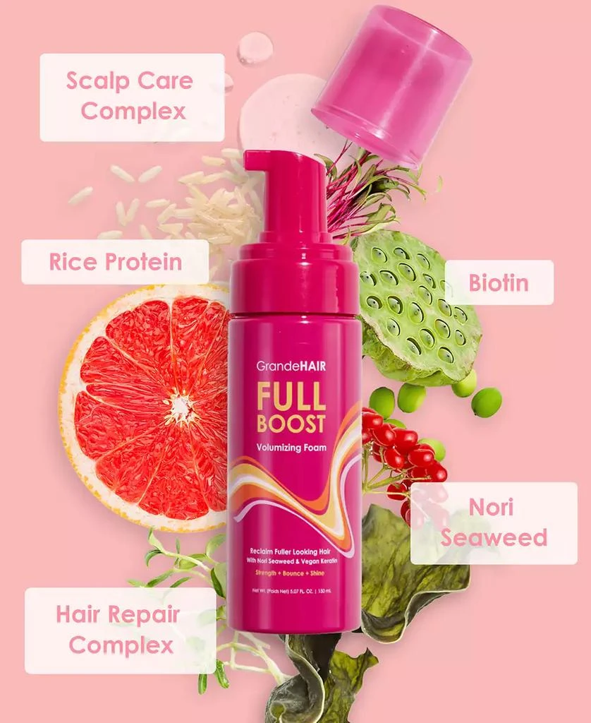 Grande Cosmetics GrandeHAIR Full Boost Volumizing Foam, 5.07 oz. 5