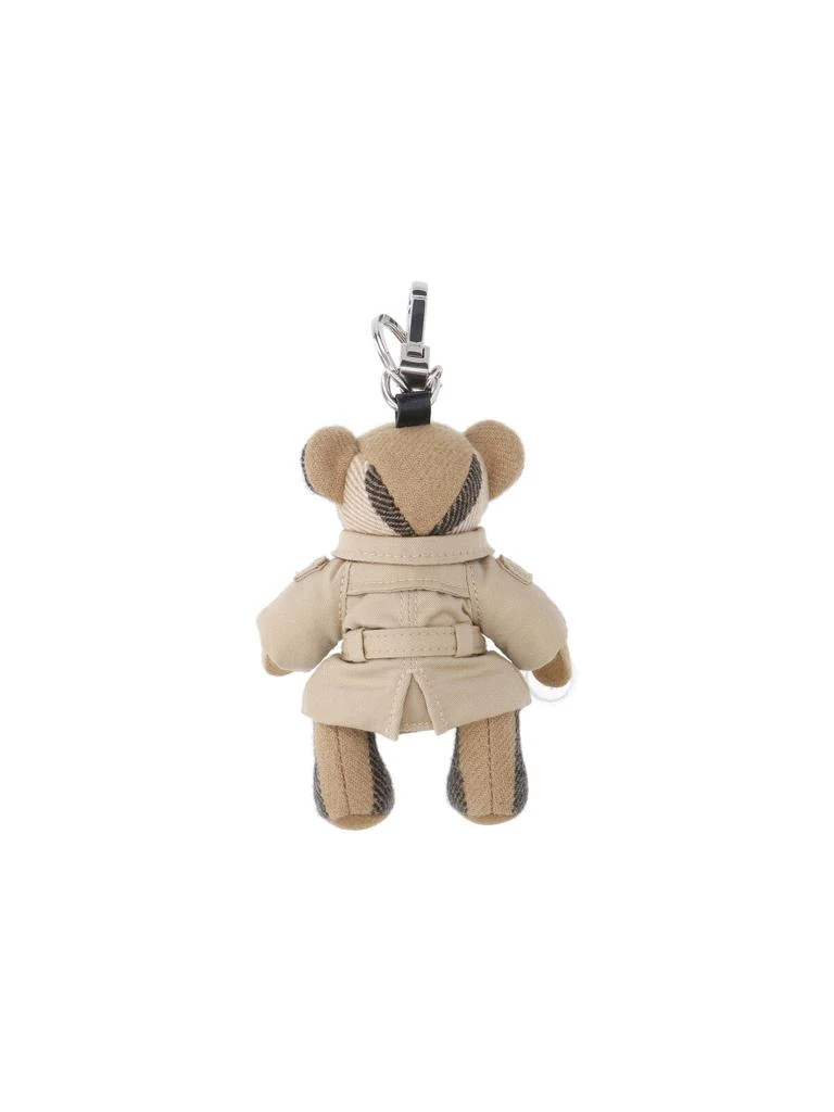 Burberry Thomas Teddy Bear Keychain with Gold Accent 2