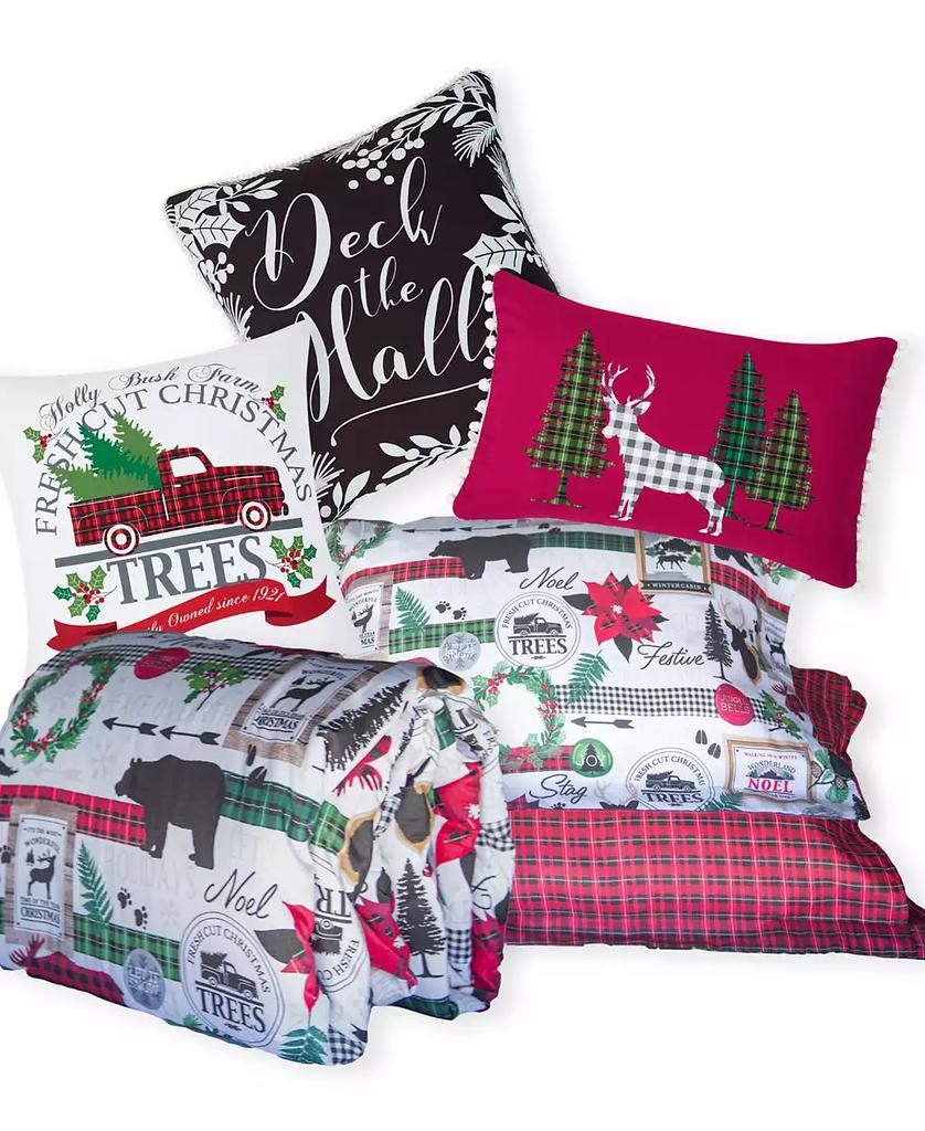 SOUTHSHORE FINE LINENS Merry Town Christmas Reversible 6-Pc. Comforter Set
