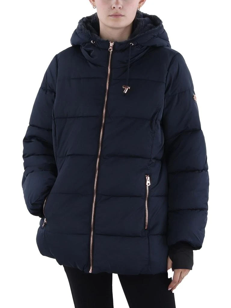 Womens Insulated Faux Fur Lined Puffer Jacket – On Sale Now with