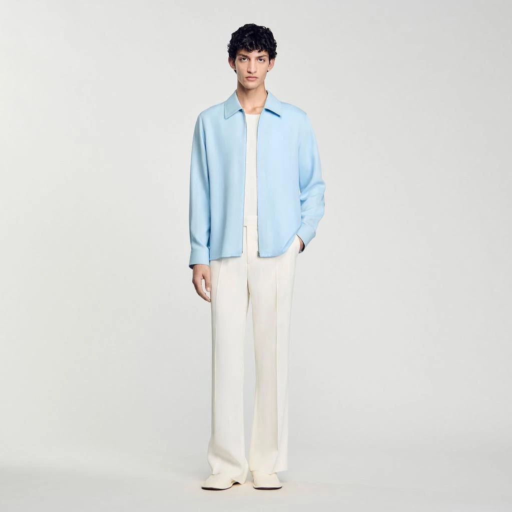 Sandro Zip-up shirt 1