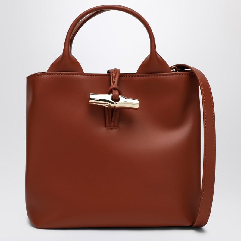 【関税&送料込】Longchamp S Le Roseau Hobo Bag In Bark Colou Le Roseau M Hobo bag Bark - Leather | Longchamp US